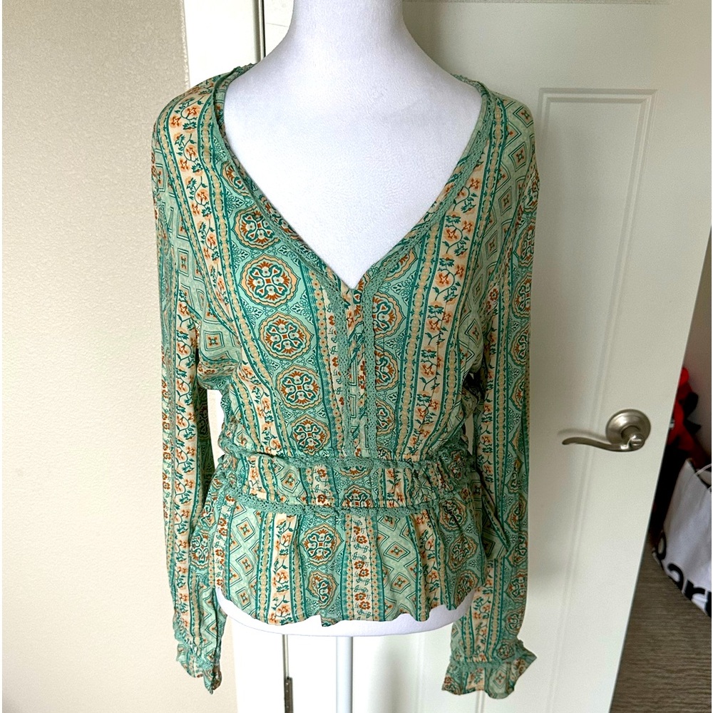 Wrangler Retro Blouse, Size Medium